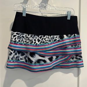 Lucky in love tennis skirt. Size medium. Like new.